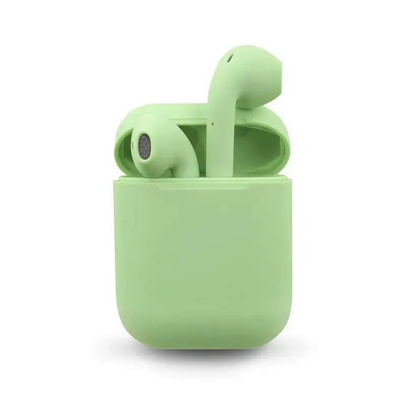 Reverse i12 Airpods Bluetooth 5.0 Austiņas ar Mikrofonu zaļas