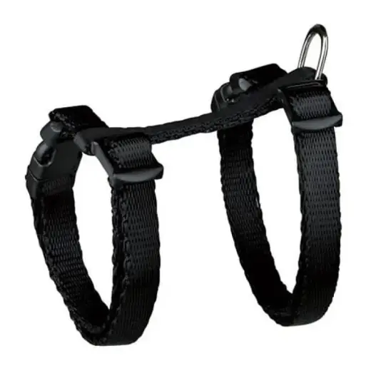Krūšu siksna kaķēniem - Trixie Kitten Harness with Lead, 19:31cm/8mm, Lead 1.20m.