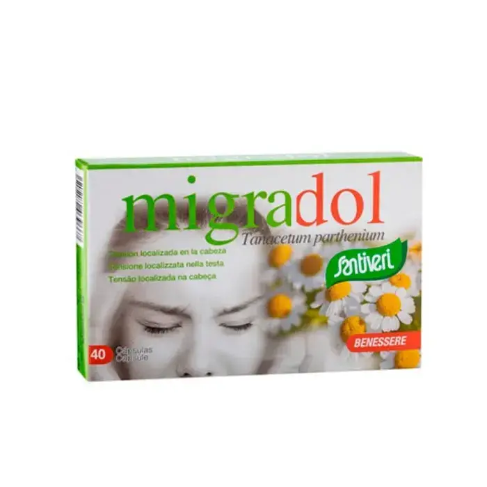 SANTIVERI Migradol Tanacetum 40 Capsules (8412170039667)