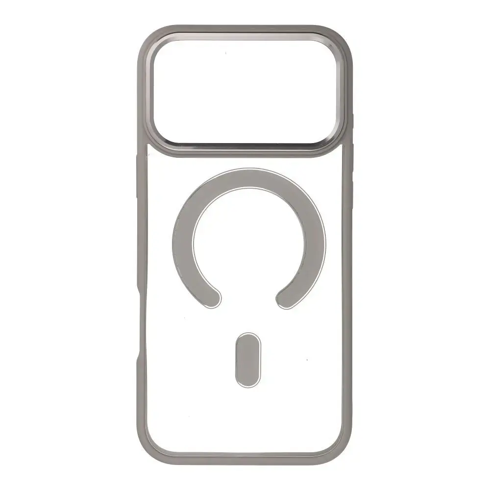 Color Edge Mag maciņš ar MagSafe atbalstu telefonam iPhone 17 Pro Max pelēks
