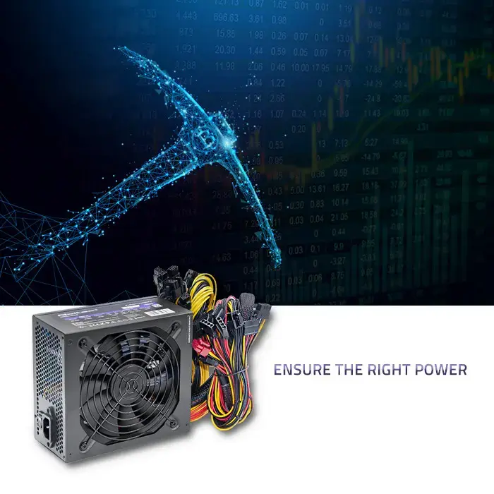 Qoltec ATX 1650W power supply | 80 Plus Platinum