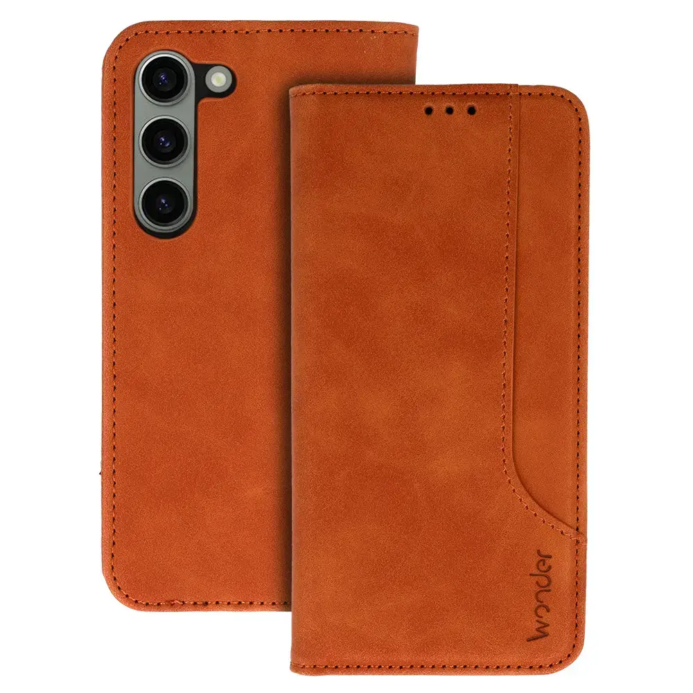 Wonder Prime Case for Samsung Galaxy S23 Plus brown
