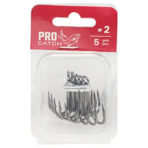 Āķi trīsžuburu Pro Catch DPCA05  #2 5gb