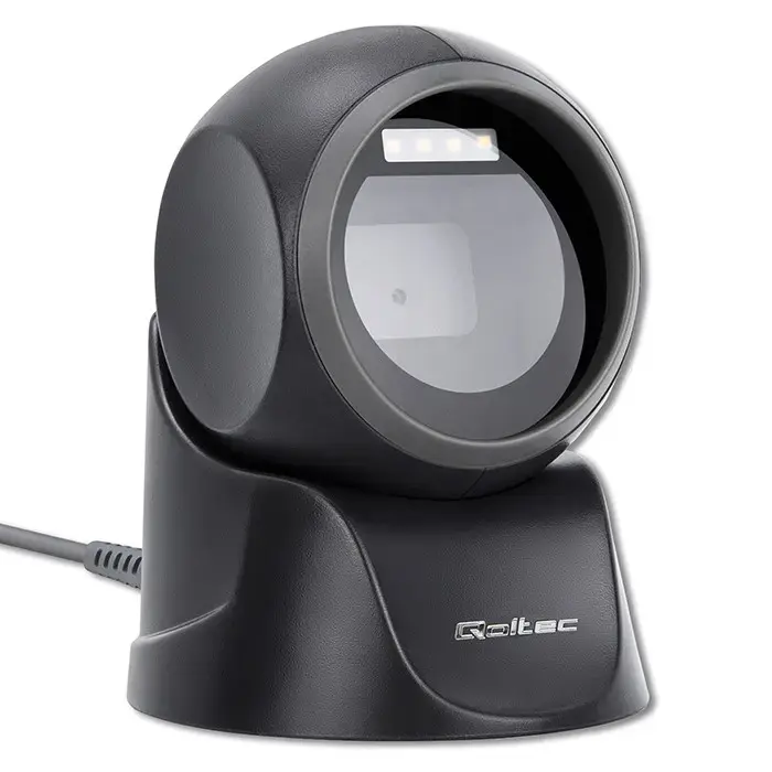 Qoltec 1D | 2D | USB stationary scanner