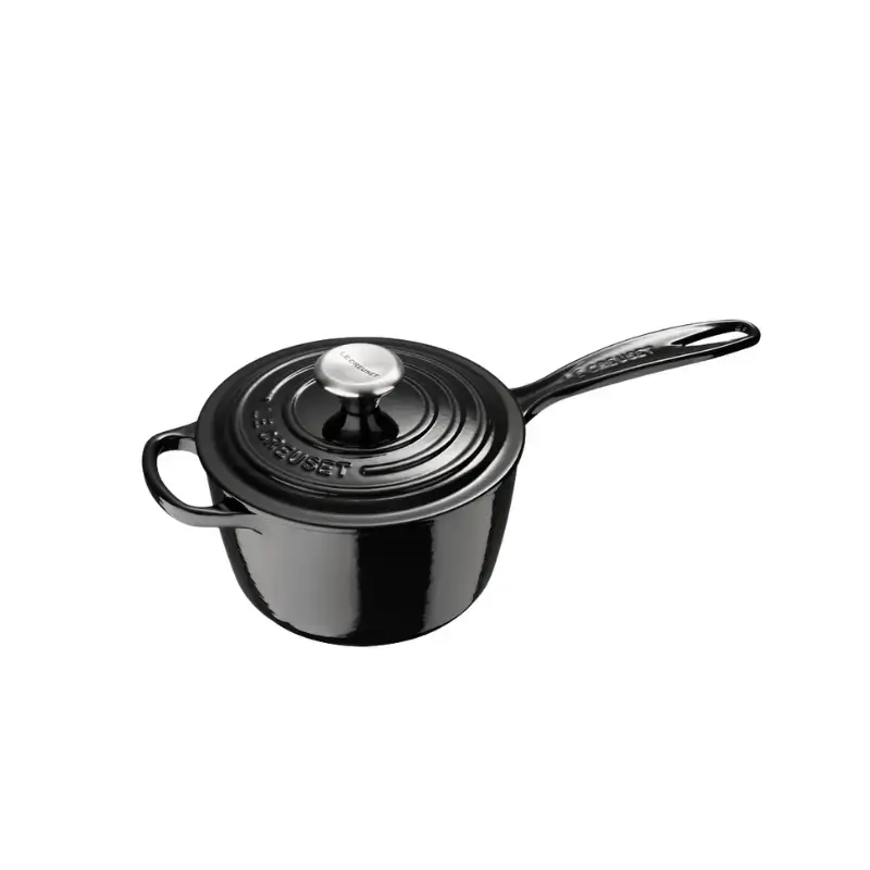 Čuguna mērces katliņš Ø16cm / 1,5L melns