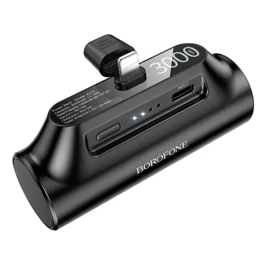 Borofone Power Bank 3000mAh BJ73 Honest - Lightning - black