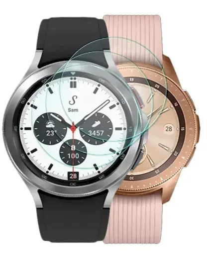 Fusion Nano 9H aizsargstikls pilnam ekrānam Samsung Galaxy Watch 4 Classic 42mm