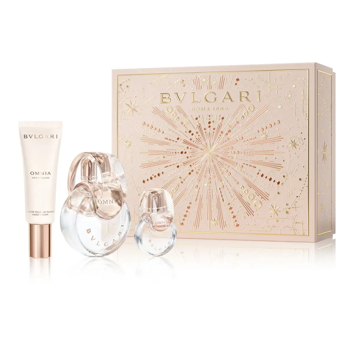 Bvlgari Set: Omnia Crystalline, Eau De