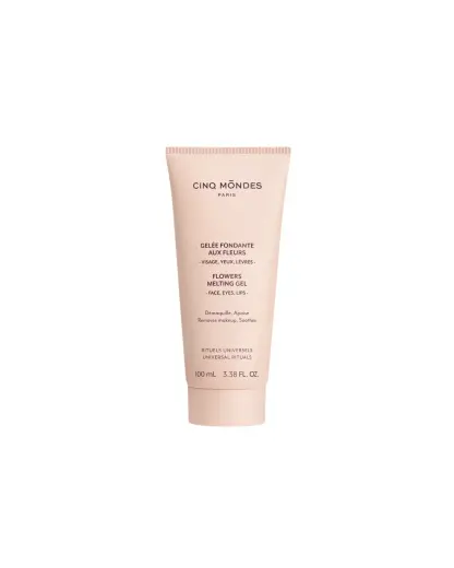 Cinq Mondes, Flowers, Makeup Removing, Cleansing Gel, For Face, 100 ml