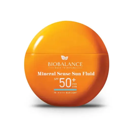 Bio Balance, Mineral Sense Sun, Protecting, Before Sun Exposure, Fluid, For Face, SPF 50, 40 ml