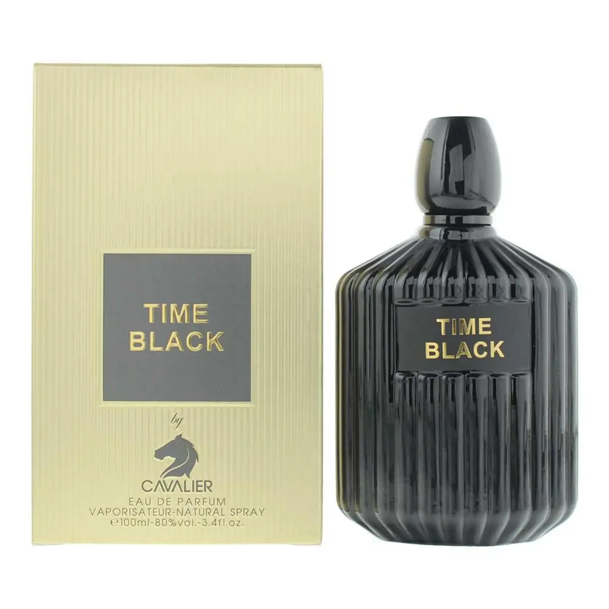 Cavalier Time Black (EDP) parfimērijas ūdens unisex 100 ml