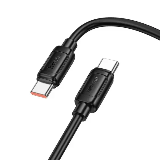 HOCO X115 data transfer and charging cable | USB-C to USB-C | PD | 240W | 1m | black