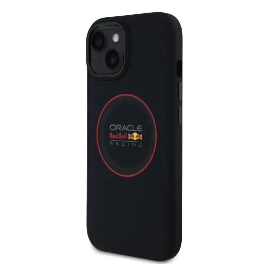 Red Bull PU ādas tumši zils telefona maciņš priekš iPhone 15 ar MagSafe atbalstu