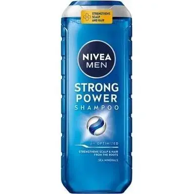 NIVEA, Shampoo, Men Strong Power Shampoo for Men 500ml (500ml)