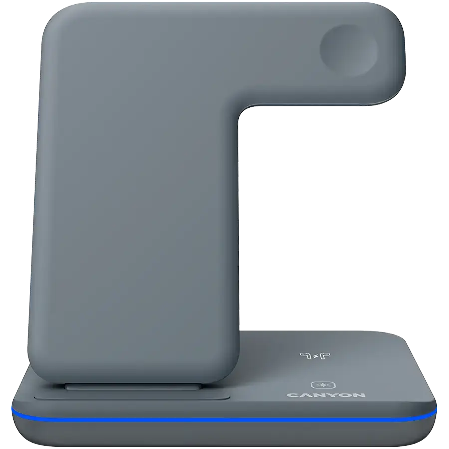CANYON wireless charger WS-303 15W 3in1 Gray
