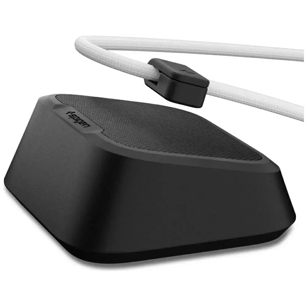 Spigen Magnetic cable holder magnetic cable organizer black