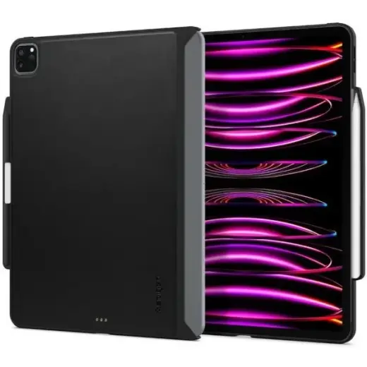 Spigen Thin Fit PRO iPad Pro 12.9" 2021| 2022 czarny|black ACS05468