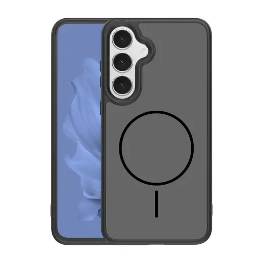 Frame Thin Mag phone case with MagSafe support for Samsung Galaxy S26 (S942) black