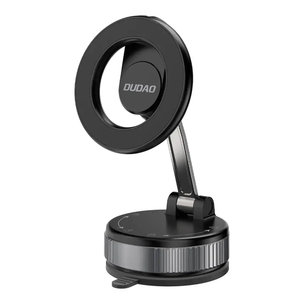 Dudao F24X MagSafe Compatible Car Holder with Suction Cup - Black