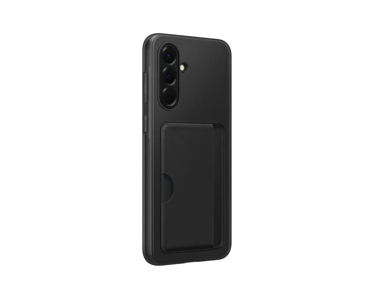 Samsung EF-OA566TBE Card Slot maciņš telefonam Samsung Galaxy A56 (A566) melns (Bojāts iepakojums)