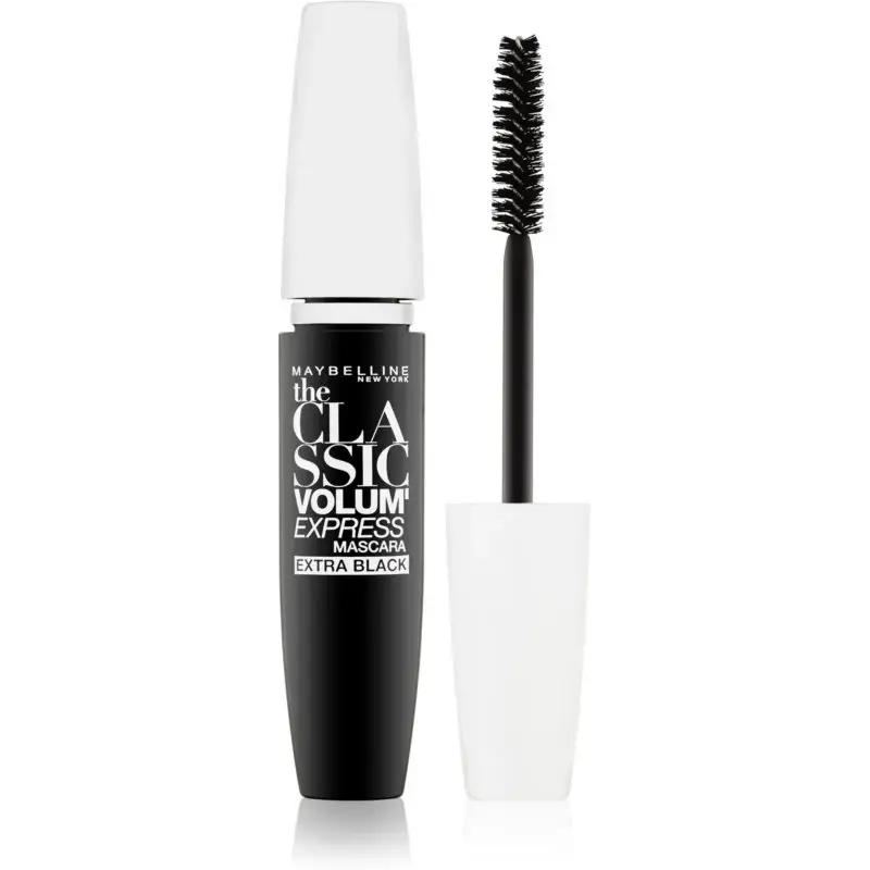 Maybelline Mascara Per Volume Volum` Express Classic Extra Black (Mascara) 10 Ml - Shade: Extra Black.