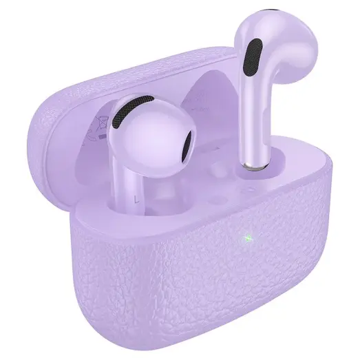 Wireless earphones Hoco TWS EQ15 purple