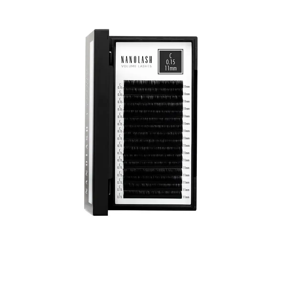 Nanolash - Volume Lashes Pestanas Postizas 015 C 11 Mm 1 U