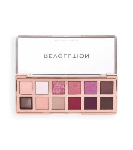 Makeup Revolution, Icon Palette, Eyeshadow Palette, Cherry, 12, 8.4 g