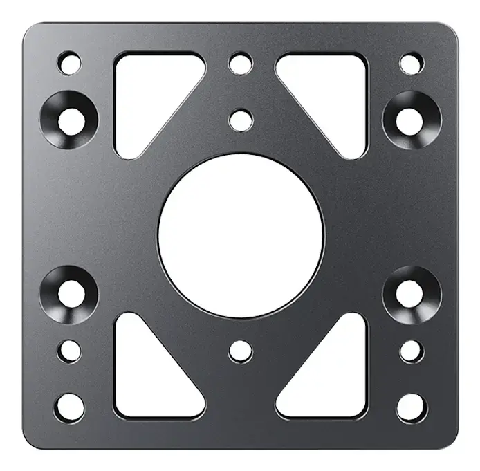 Moza Racing Bracket Wheel Base Adapter Plate / RS049 Black