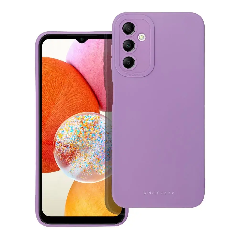 ROAR Luna telefono dėklas Samsung Galaxy A14 5G (A146) violetinis