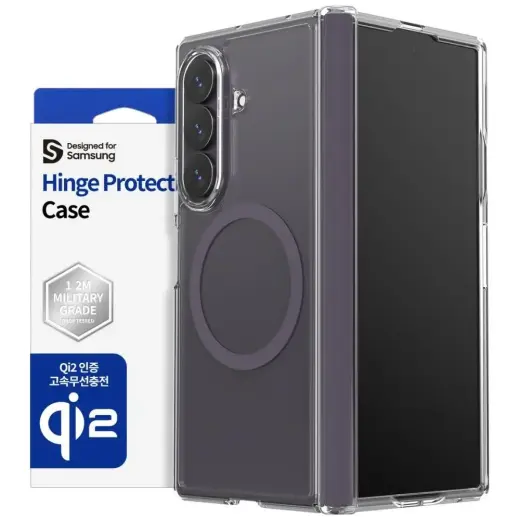 Araree Duple 360 M telefoni ümbris MagSafe toega Samsung Galaxy Z Fold 8 Ultra (F976) lilla