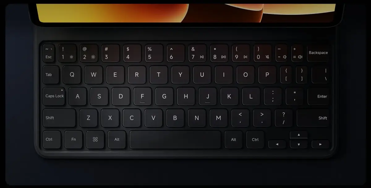 Xiaomi Flip Case with Keyboard for Xiaomi Pad 8/8 Pro Gray