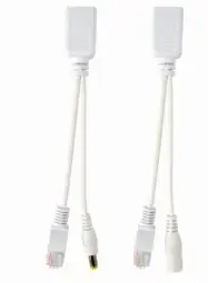 Gembird UTP passive POE adapter kit 0.15m White