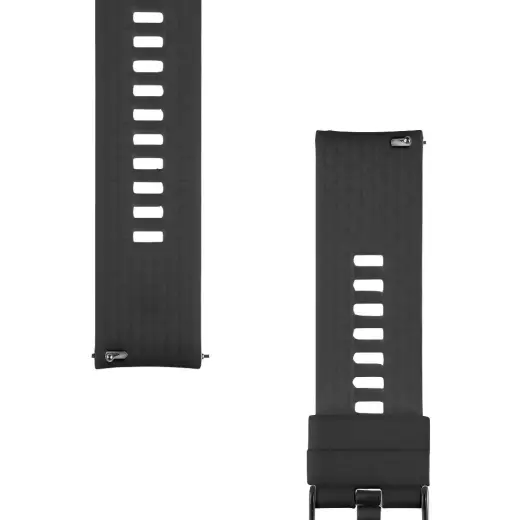 Tactical universaalne nutikella rihm (22 mm) jaoks | silikoonist | must