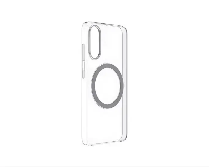 Samsung by Yuchuan Clear Magnet maciņš telefonam Samsung Galaxy S25 Edge (S937) caurspīdīgs