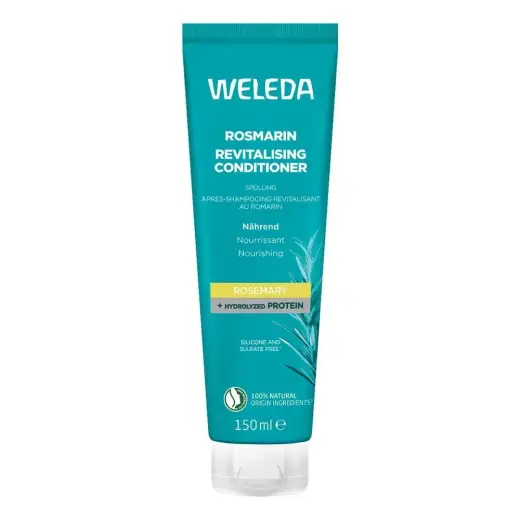Weleda Rosemary Revitalising Conditioner in Turquoise
