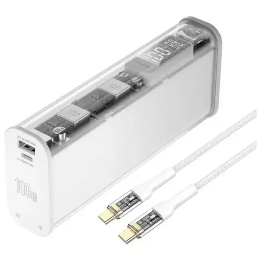 4smarts Powerbank Lucid Block 20000mAh 100W white 540266