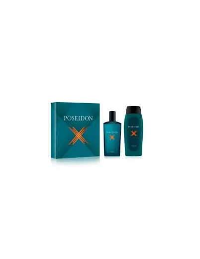 Instituto Español Set Poseidon X Edt 100ml Gel 250ml