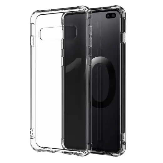 Fusion Anti Shock 0.5 mm Silikona Aizsargapvalks Priekš Samsung N975 Galaxy Note 10 Plus Caurspīdīgs