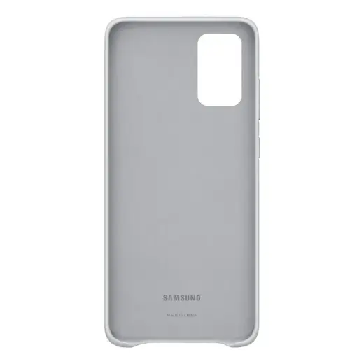 EF-VG985LSE Samsung Leather Cover for Galaxy S20+ Silver