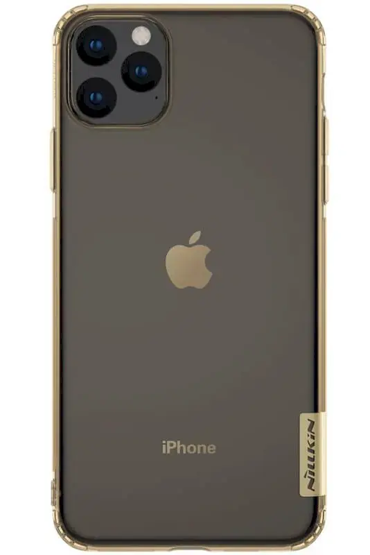 Nillkin Nature TPU Silicone Case For Apple iPhone 11 Pro Max Dark Gold