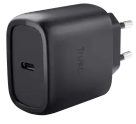 Trust Maxo tīkla lādētājs | 45W | GaN | USB-C | melns