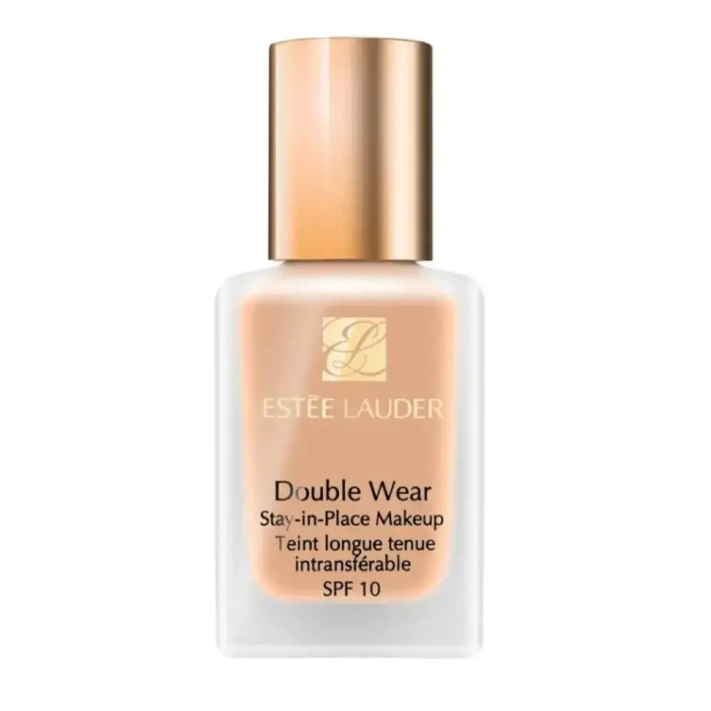 Estee Lauder, Double Wear - Stay-In-Place Makeup, Paraben-Free, Waterproof, Transfer-Resistant, Liquid Foundation, 3N2, Wheat, SPF 10, 30 ml