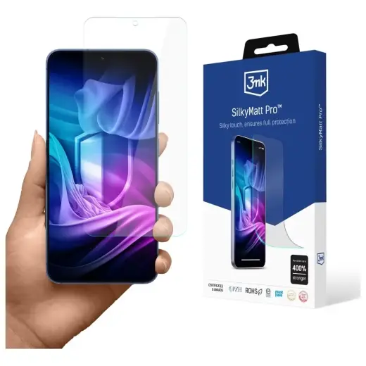 3mk Silky Matt Pro matēta aizsargplēve telefona ekrānam Samsung Galaxy S25 FE (S731)