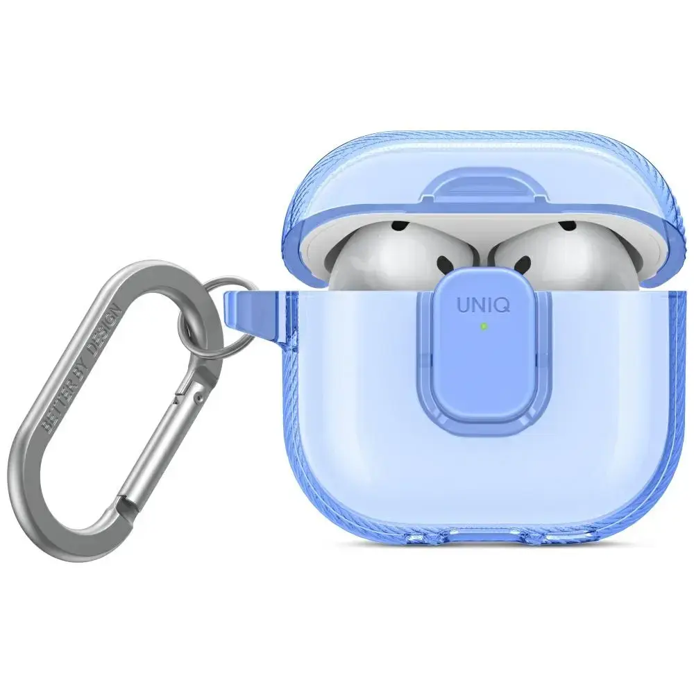 Case UNIQ Glase Pro for AirPods 4 Lock    Case blue
