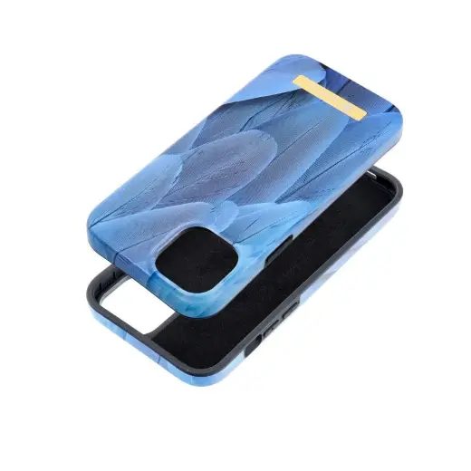 Forcell F-Protect Mirage maciņš ar MagSafe atbalstu telefonam iPhone 15 Plus zils