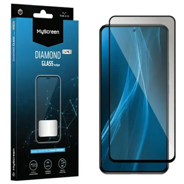 MS Diamond Glass Edge Lite FG Vivo Y55t czarny|black Full Glue