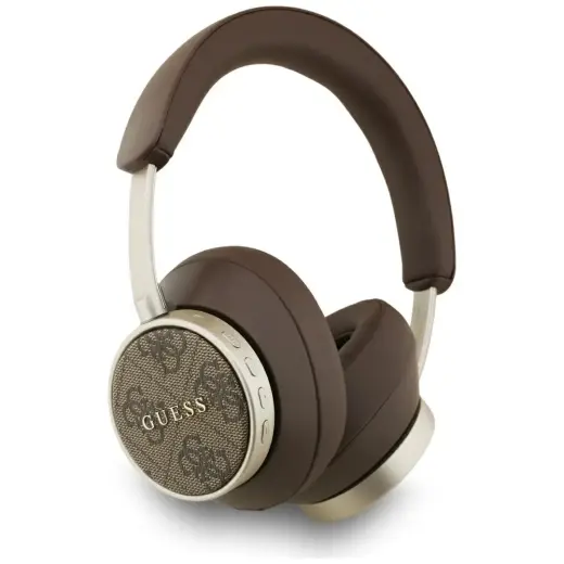 Słuchawki nauszne Guess Bluetooth 4G      Classic Logo brązowy