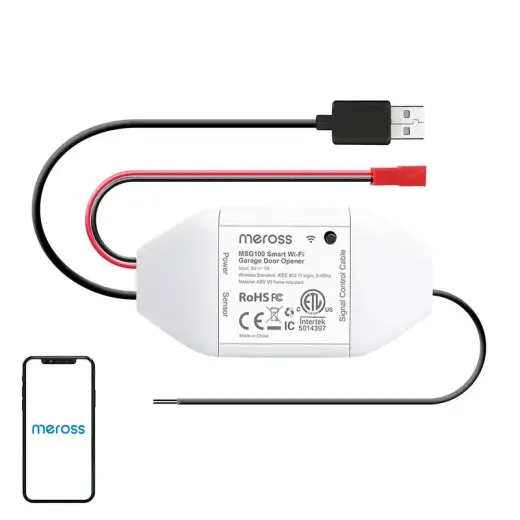 Meross MSG100HK smart garage door switch (HomeKit)