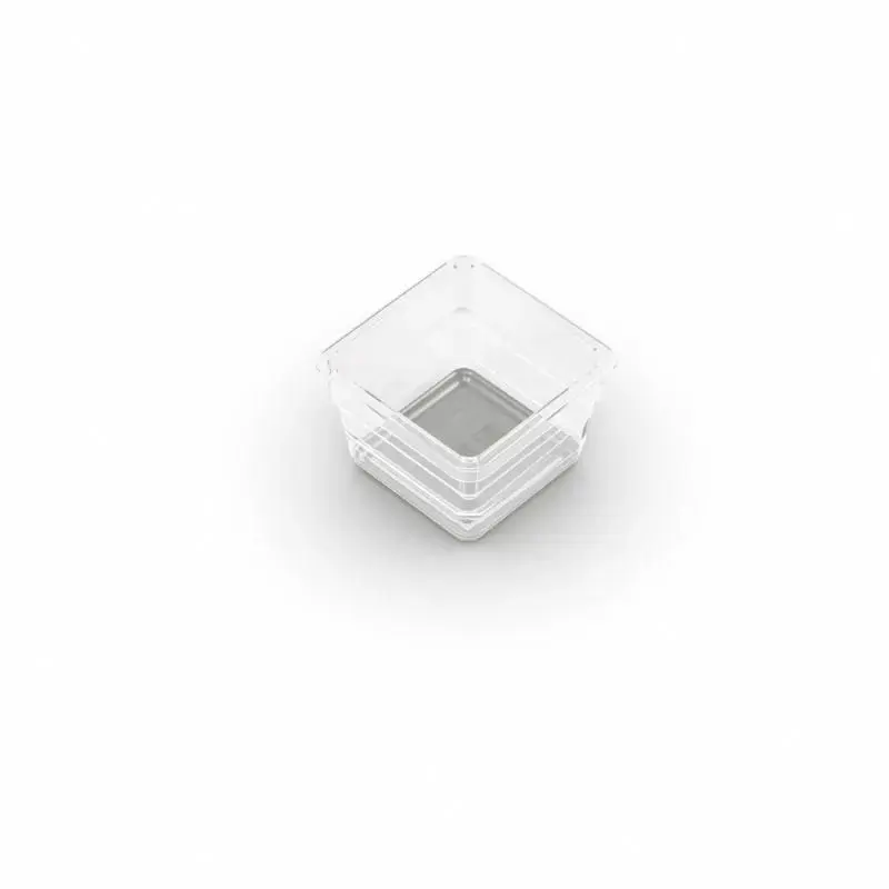 Dėžutė Sistemo Organizer 1 7,5 x 7,5 x 5 cm skaidri/šviesiai pilka